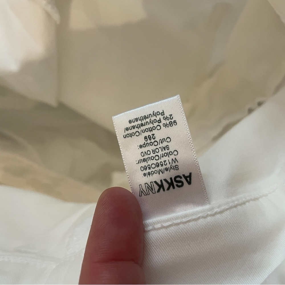 ASKK NY Sailor Twill Pants White - Picture 10 of 14